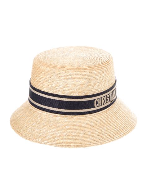 christian dior hay|christian dior straw hat.